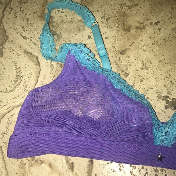 Purple sheer bralette - Picture 3 of 4